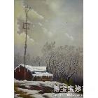 余建明 雪景 类别: 油画X